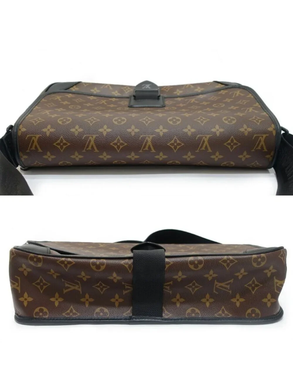 Louis Vuitton Arch Messenger Bag Monogram Masaka Black